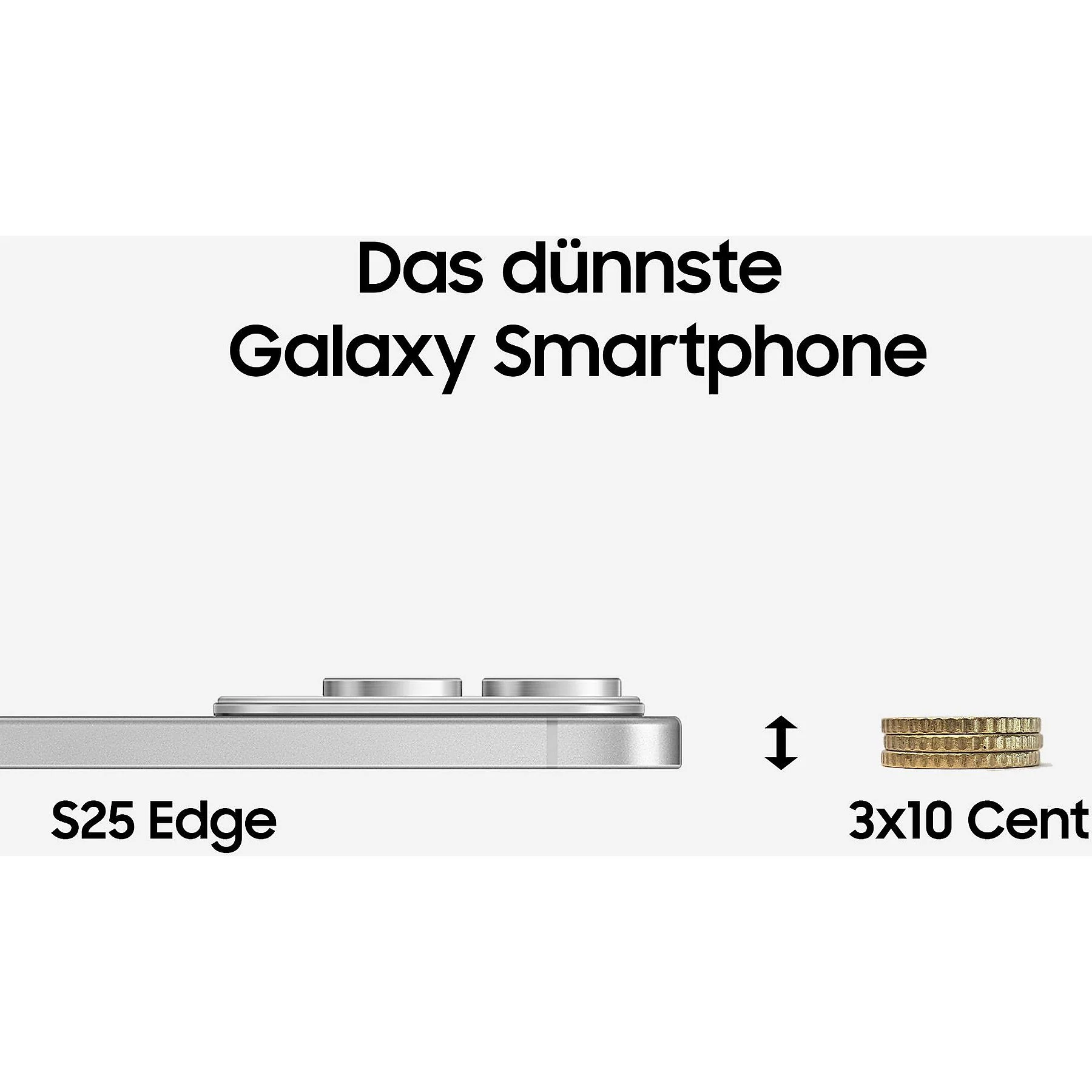SAMSUNG Galaxy S25 Edge 256GB Titanium Icyblue Doppia SIM - Afbeelding 2