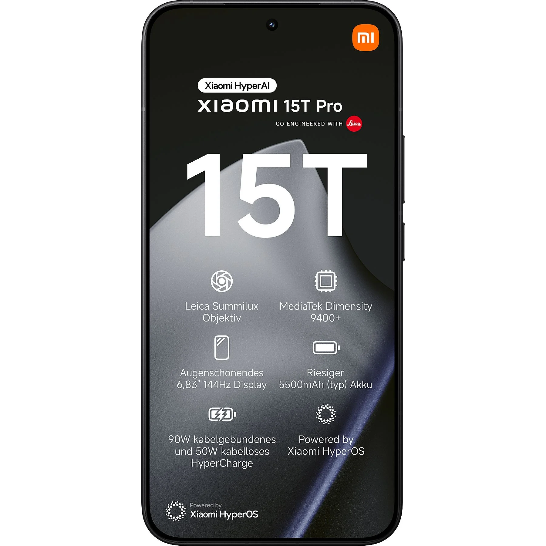 XIAOMI 15T Pro 512 GB Zwart Dual SIM - Afbeelding 2